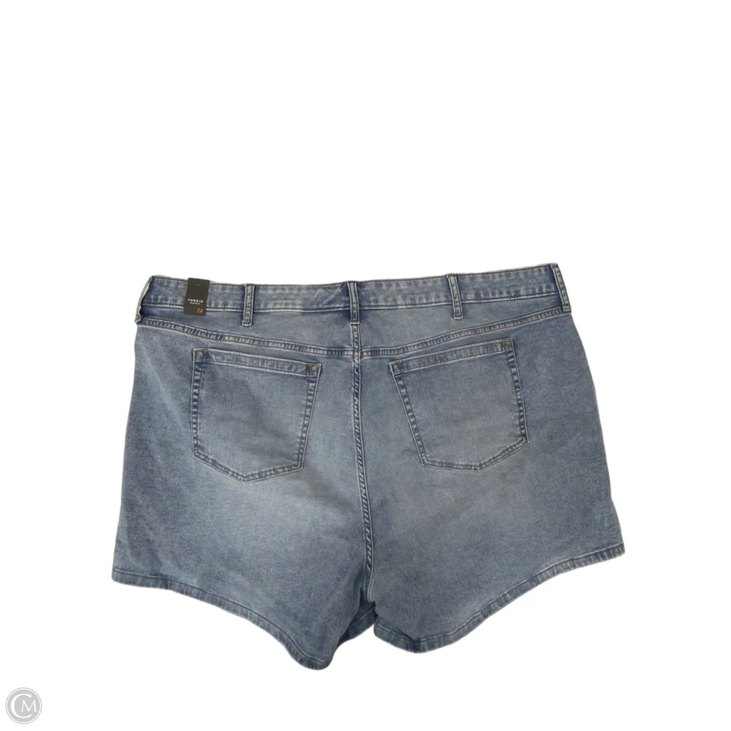 Shorts By Torrid In Blue Denim, Size: 24