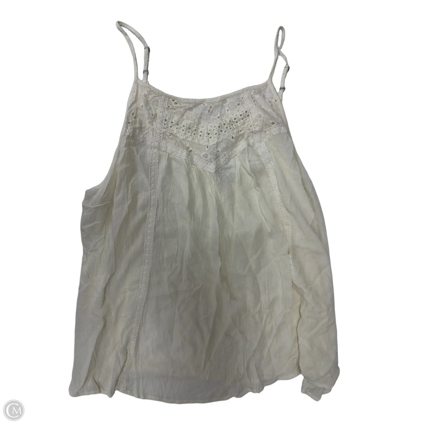 Tank Top By Maurices In Cream, Size: 3x