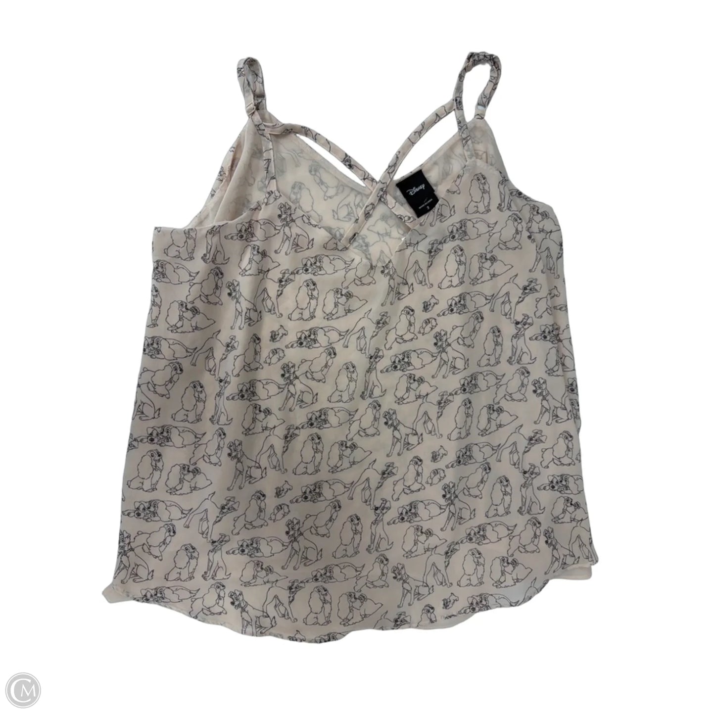 Tank Top By Disney In Pink, Size: 3x