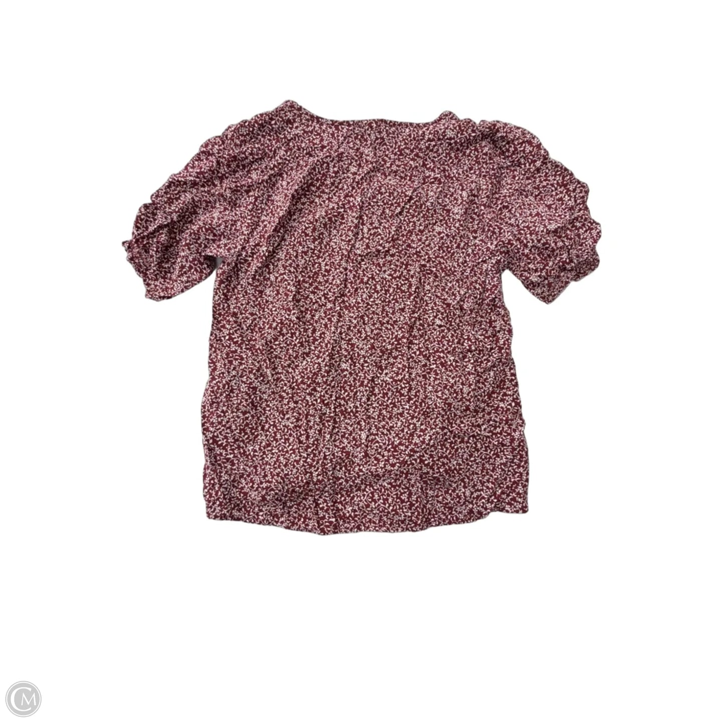 Top Short Sleeve By Old Navy In Red, Size: M