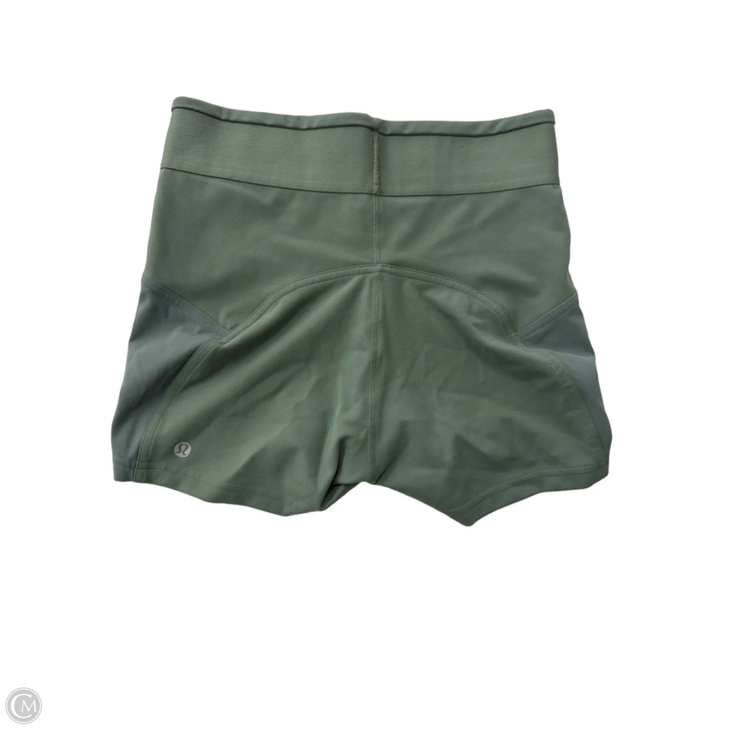 Athletic Shorts By Lululemon In Green, Size: S
