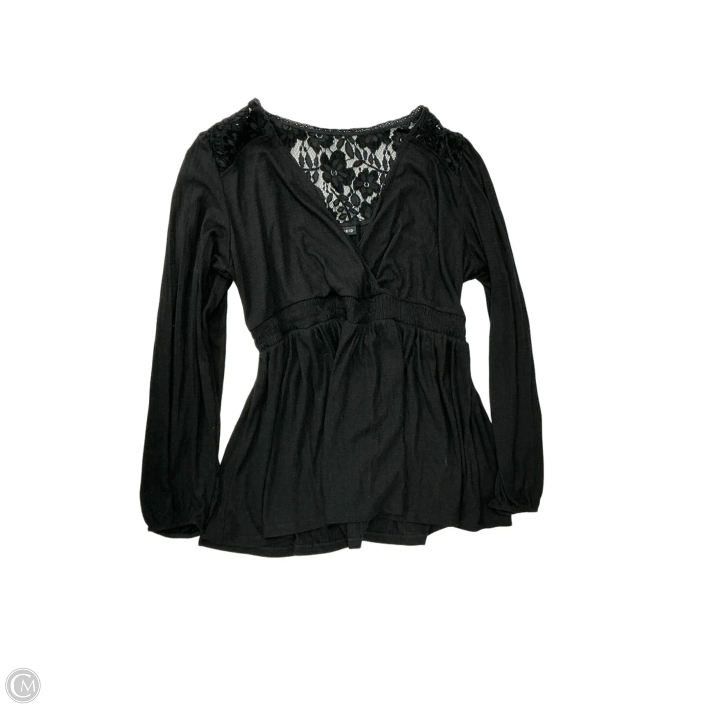 Top Long Sleeve By Torrid In Black, Size: 2x