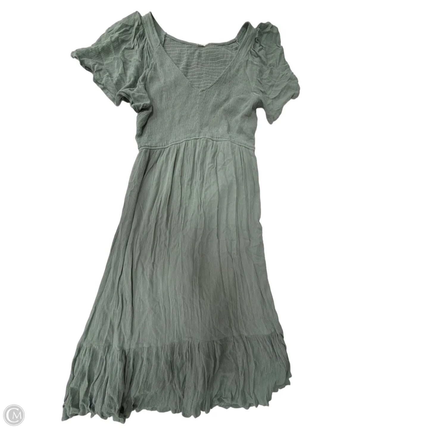 Dress Casual Midi By Jodifl In Green, Size: L