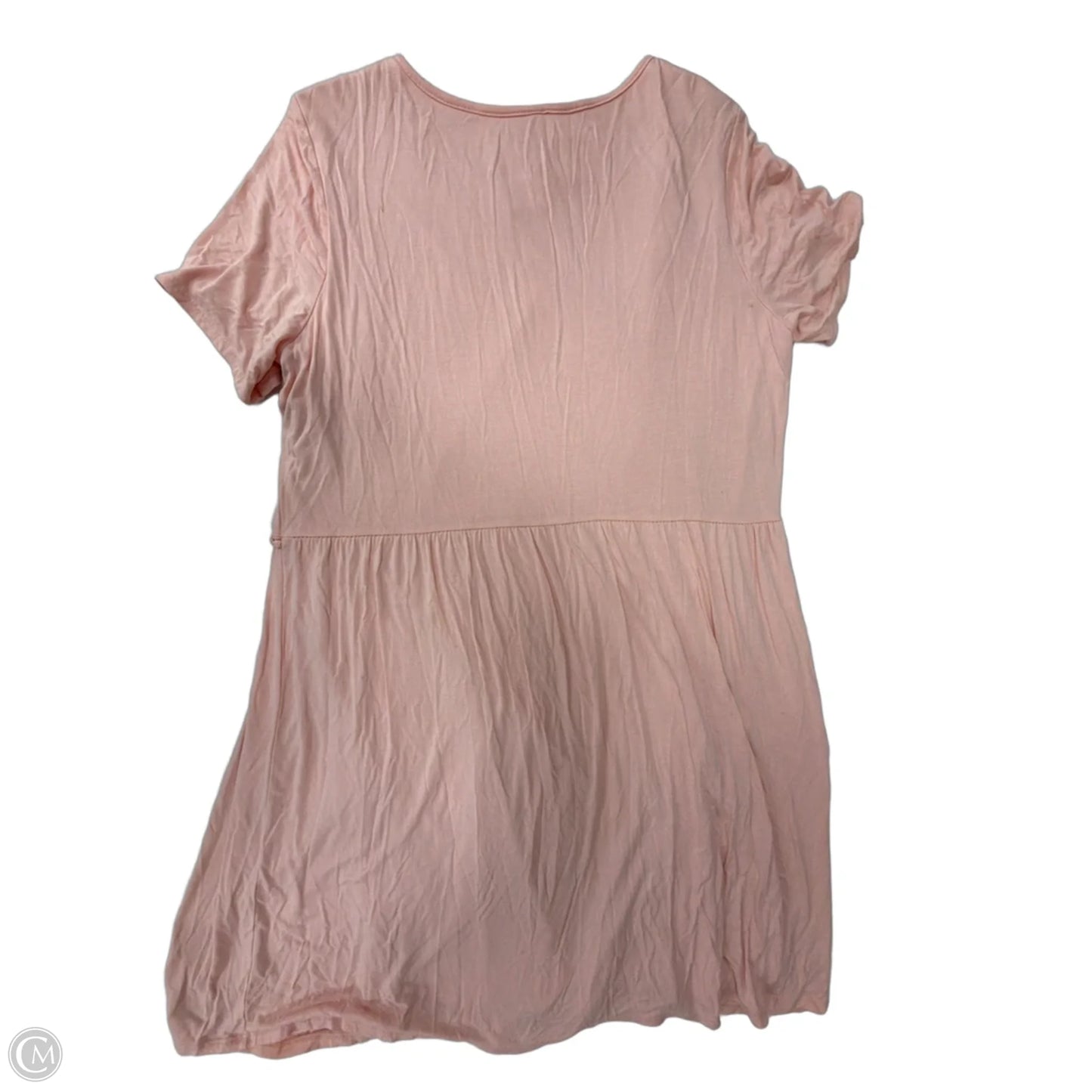 Dress Casual Short By Pink Blush In Pink, Size: 2x