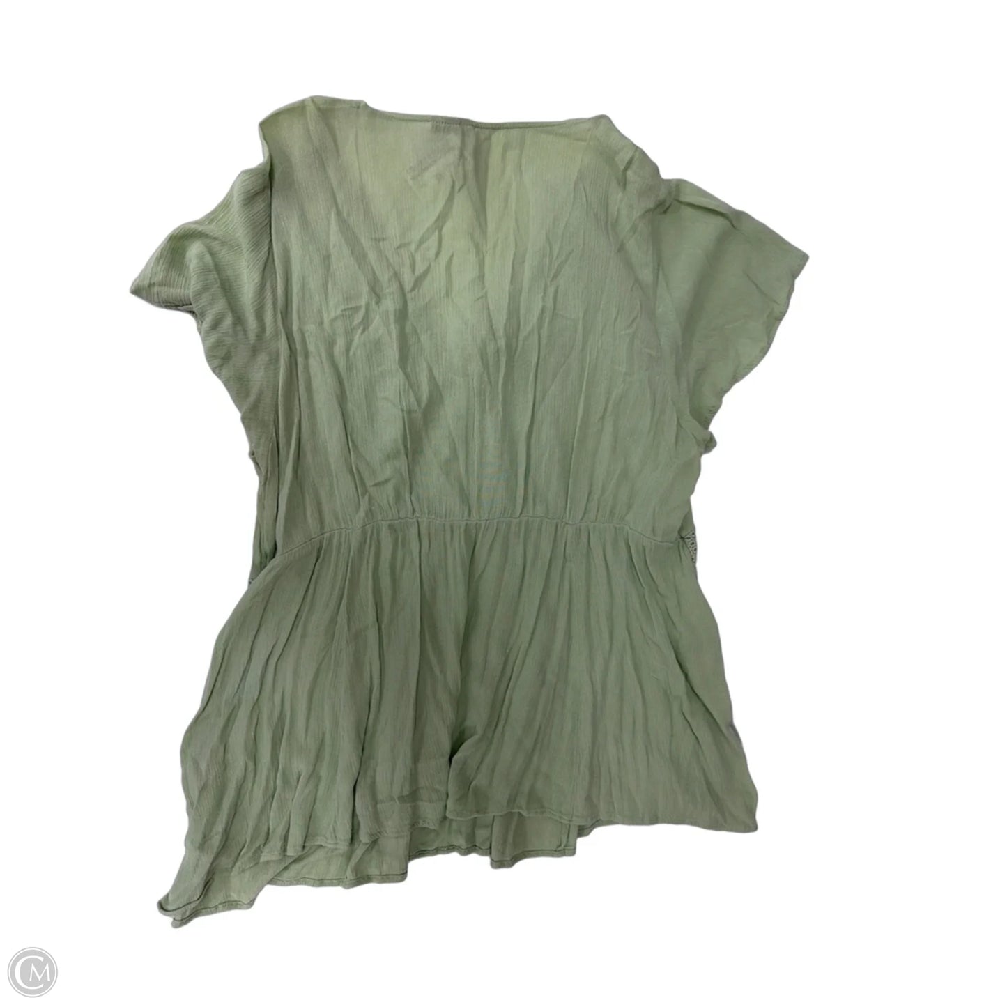 Top Short Sleeve By Torrid In Green, Size: 1x