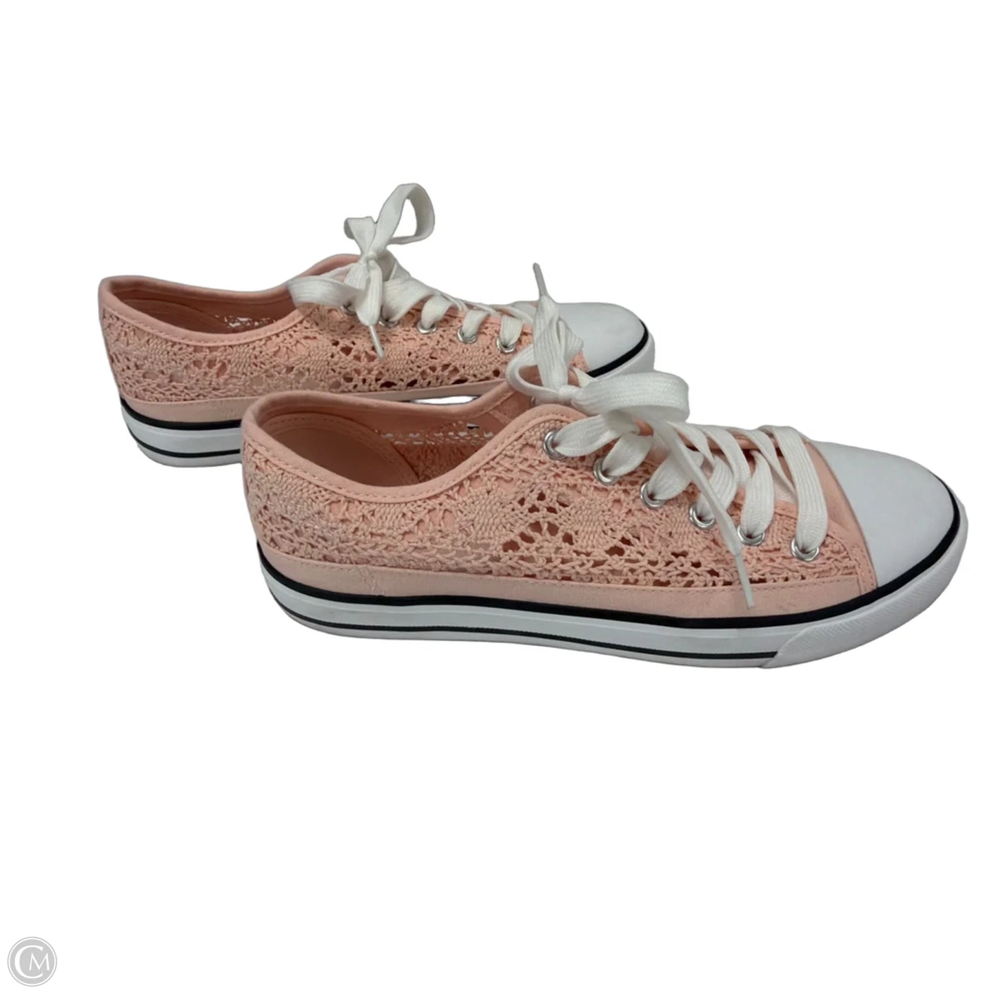 Shoes Sneakers By Clothes Mentor In Pink, Size: 8