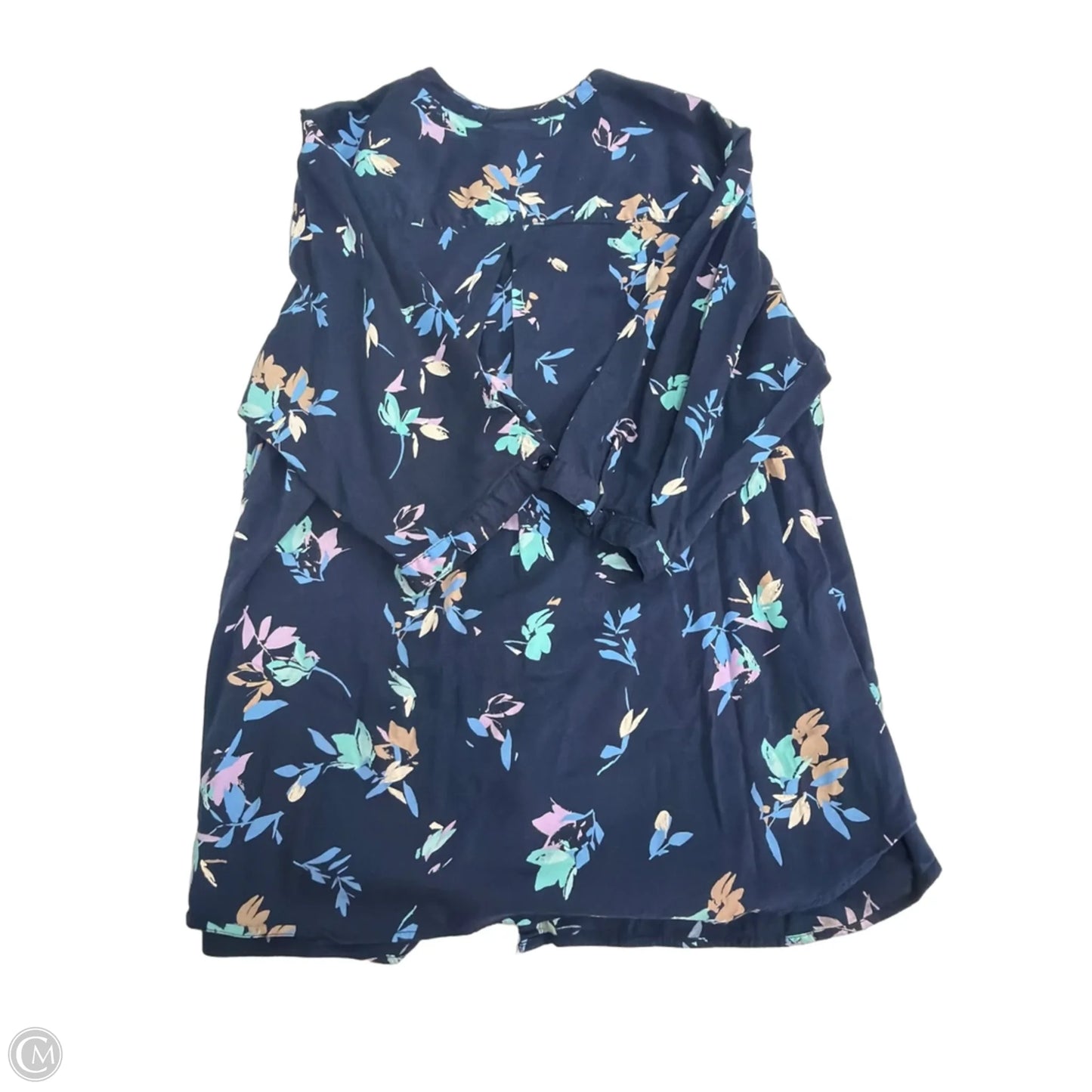 Top Short Sleeve By Catherines In Blue, Size: 2x
