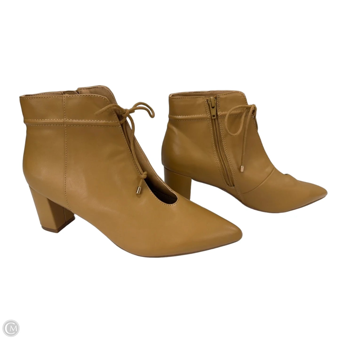Shoes Heels Block By Comfortview In Brown, Size: 9.5