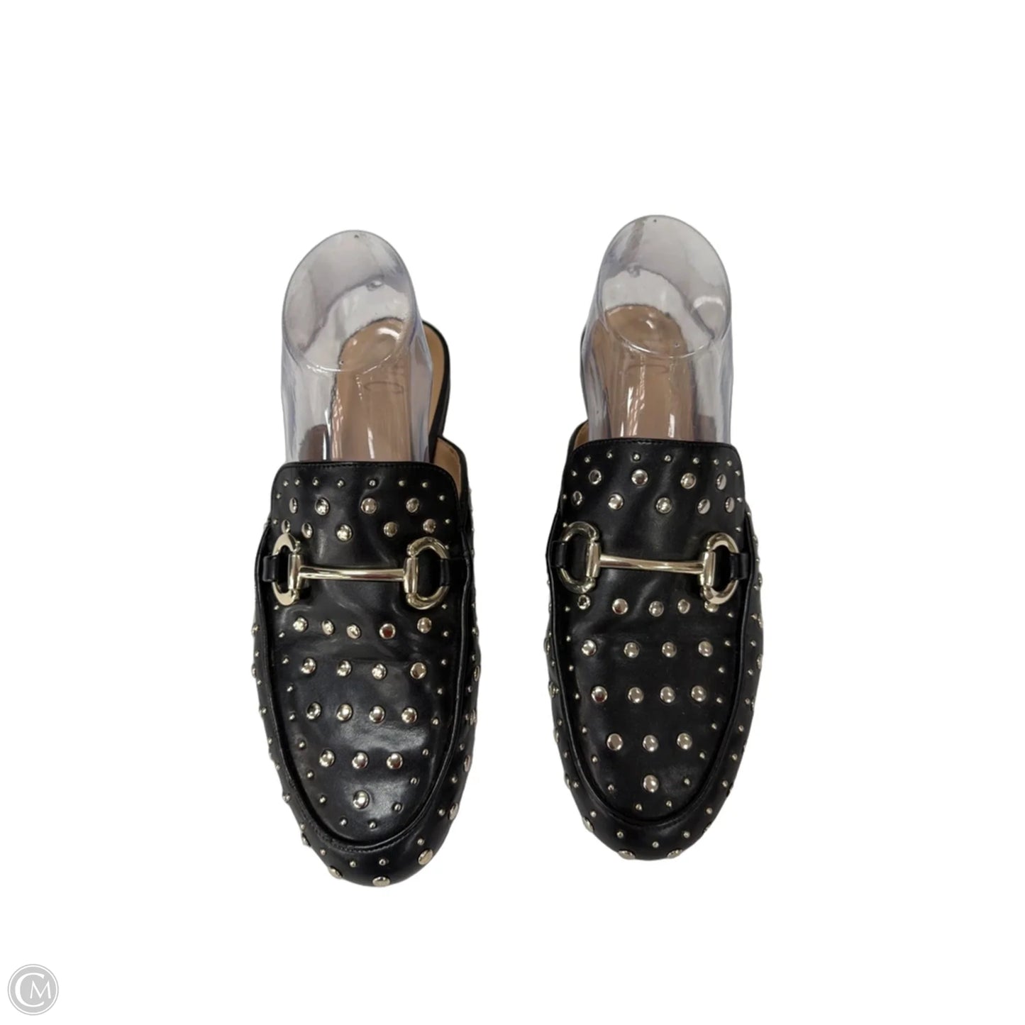 Shoes Flats By Inc In Black & Gold, Size: 8.5