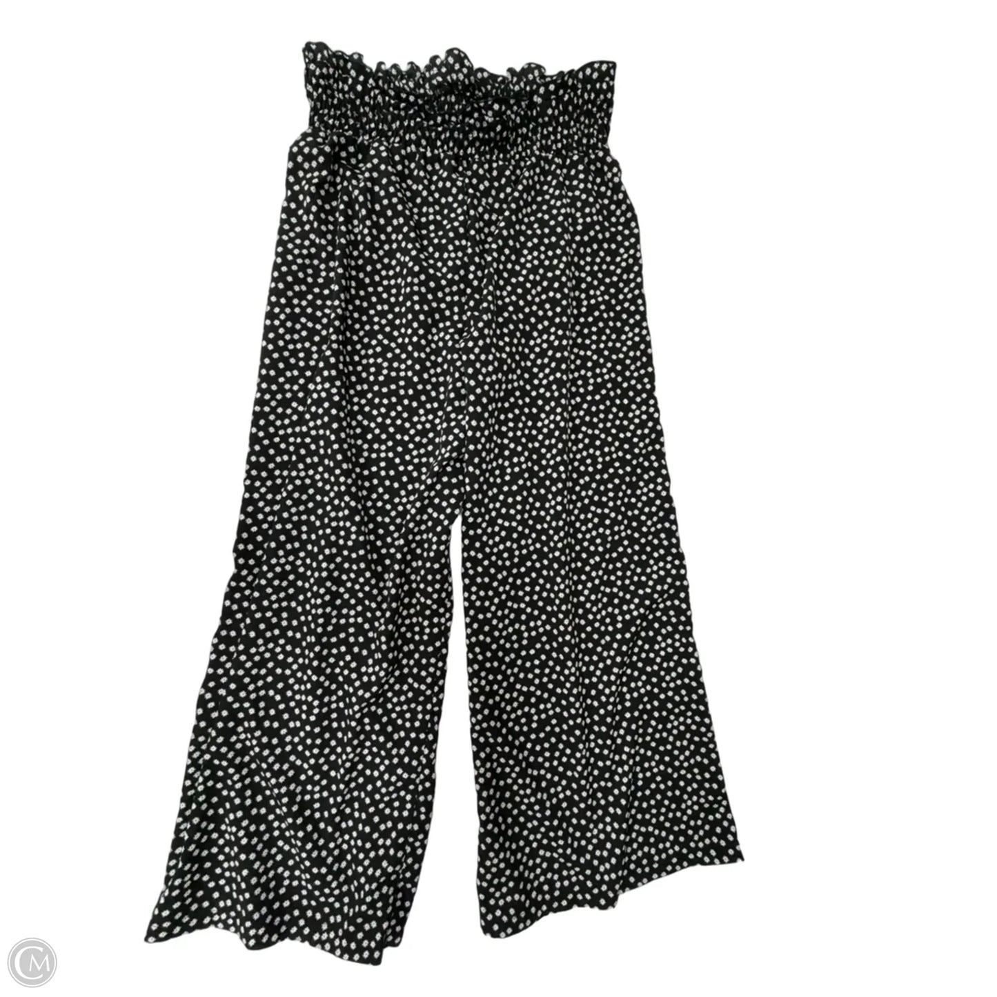 Pants Wide Leg By Shein In Floral Print, Size: 14