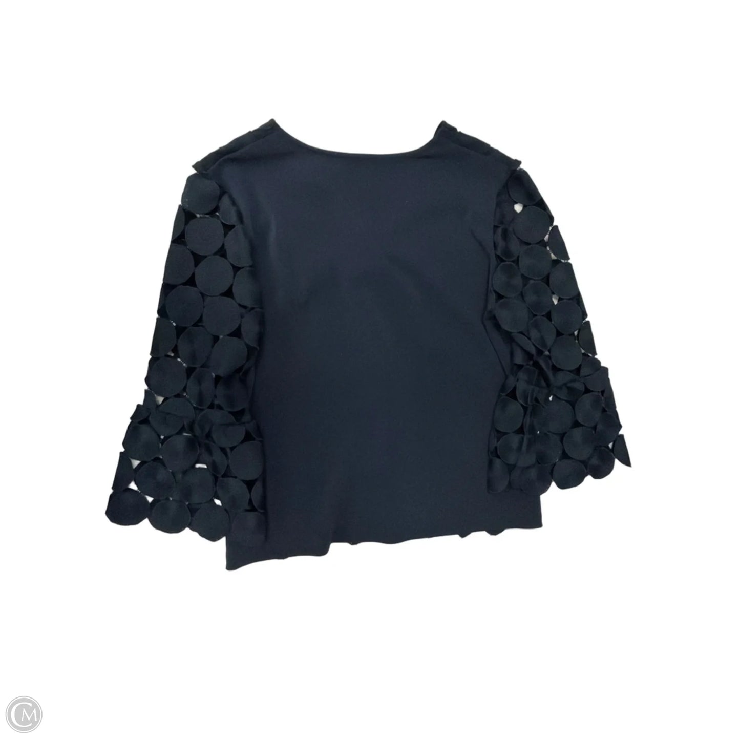 Top 3/4 Sleeve By Ann Taylor In Navy, Size: S