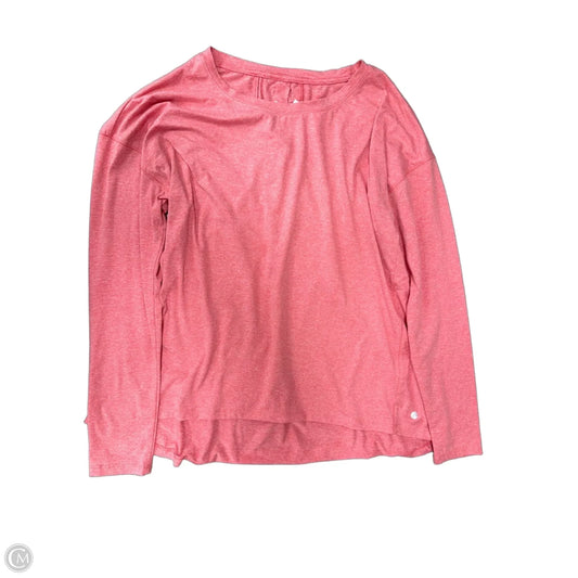Athletic Top Long Sleeve Crewneck By Apana In Pink, Size: M