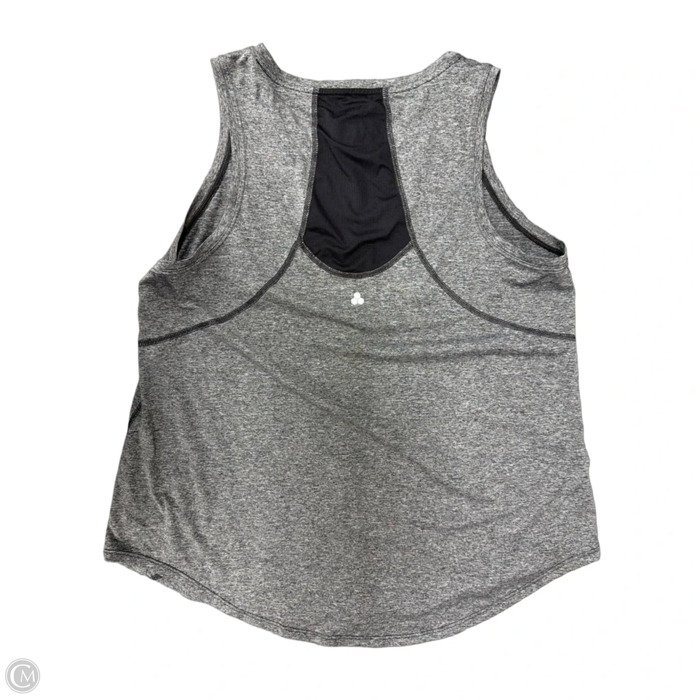 Athletic Tank Top By Tek Gear In Grey, Size: L