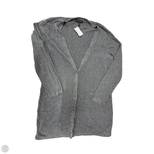 Cardigan By Eileen Fisher In Grey, Size: L