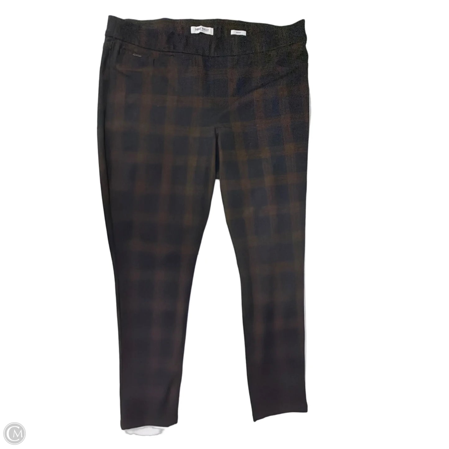 Pants Dress By Nine West Apparel In Checkered Pattern, Size: 18
