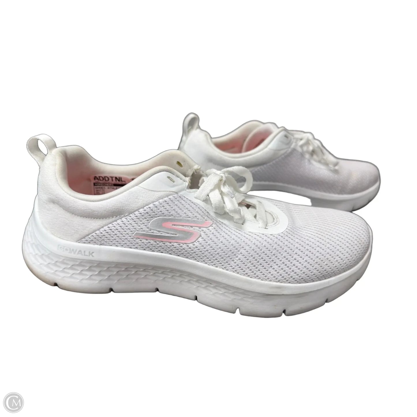 Shoes Athletic By Skechers In White, Size: 9
