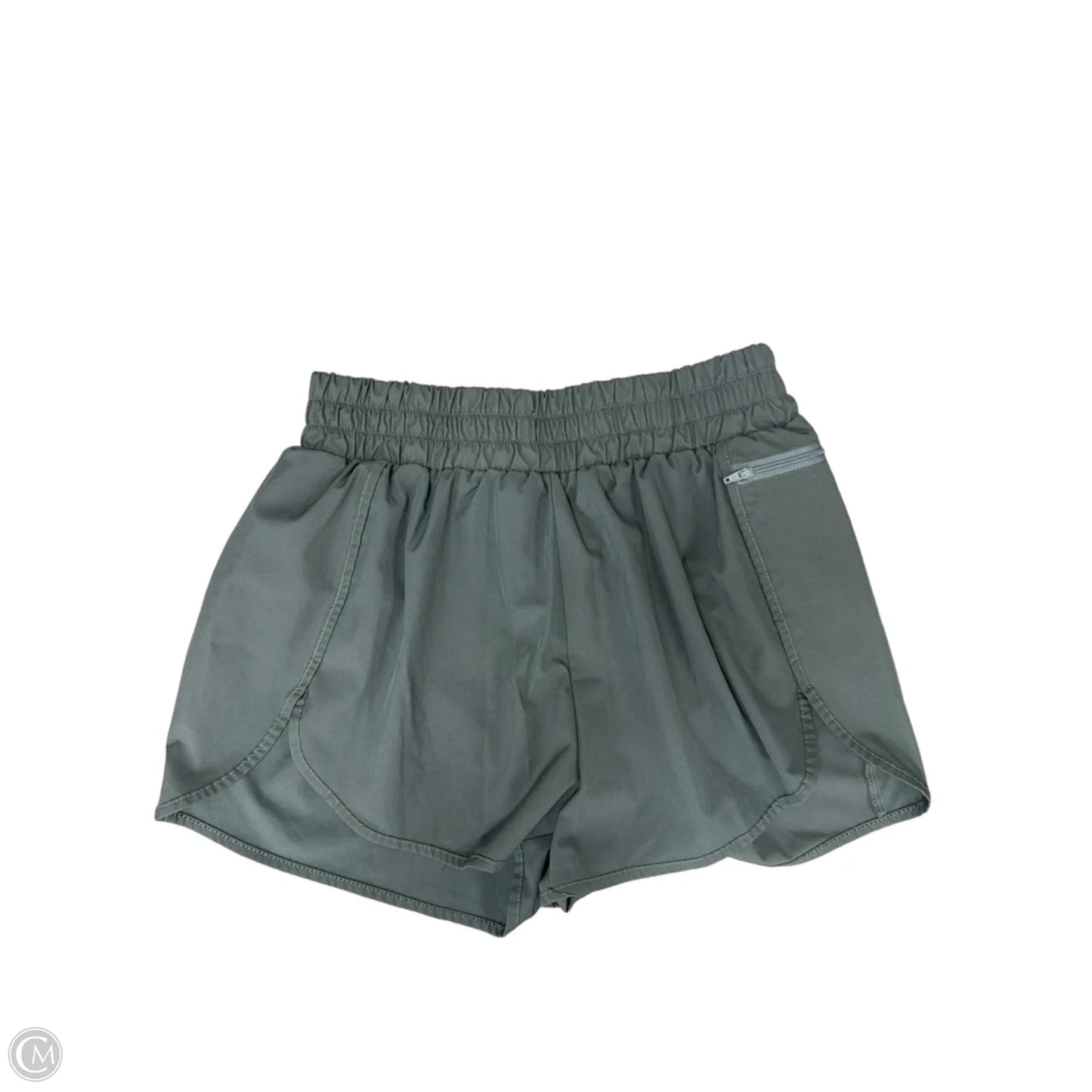 Athletic Shorts By Blooming Jelly In Green, Size: L