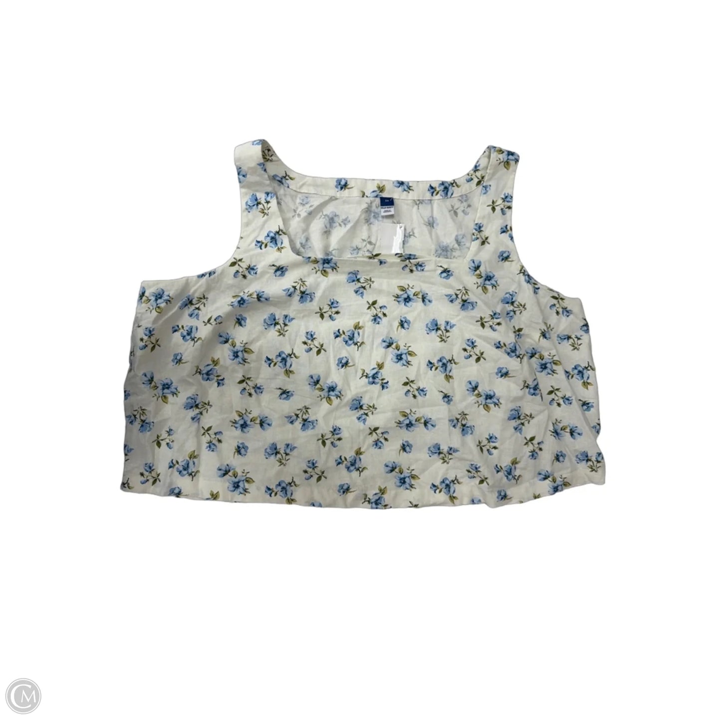 Tank Top By Old Navy In Floral Print, Size: 3x