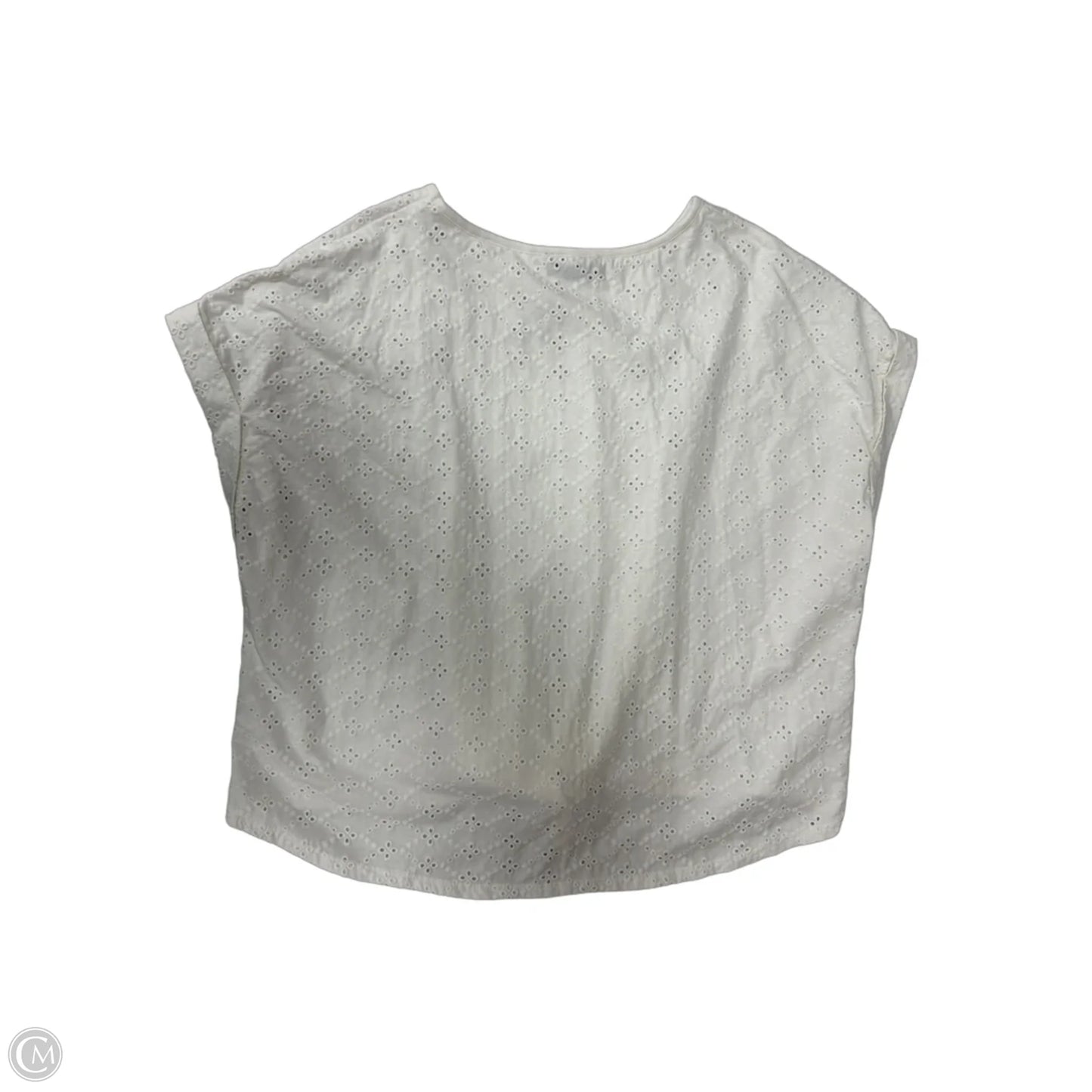 Top Sleeveless By Cable And Gauge In White, Size: 2x
