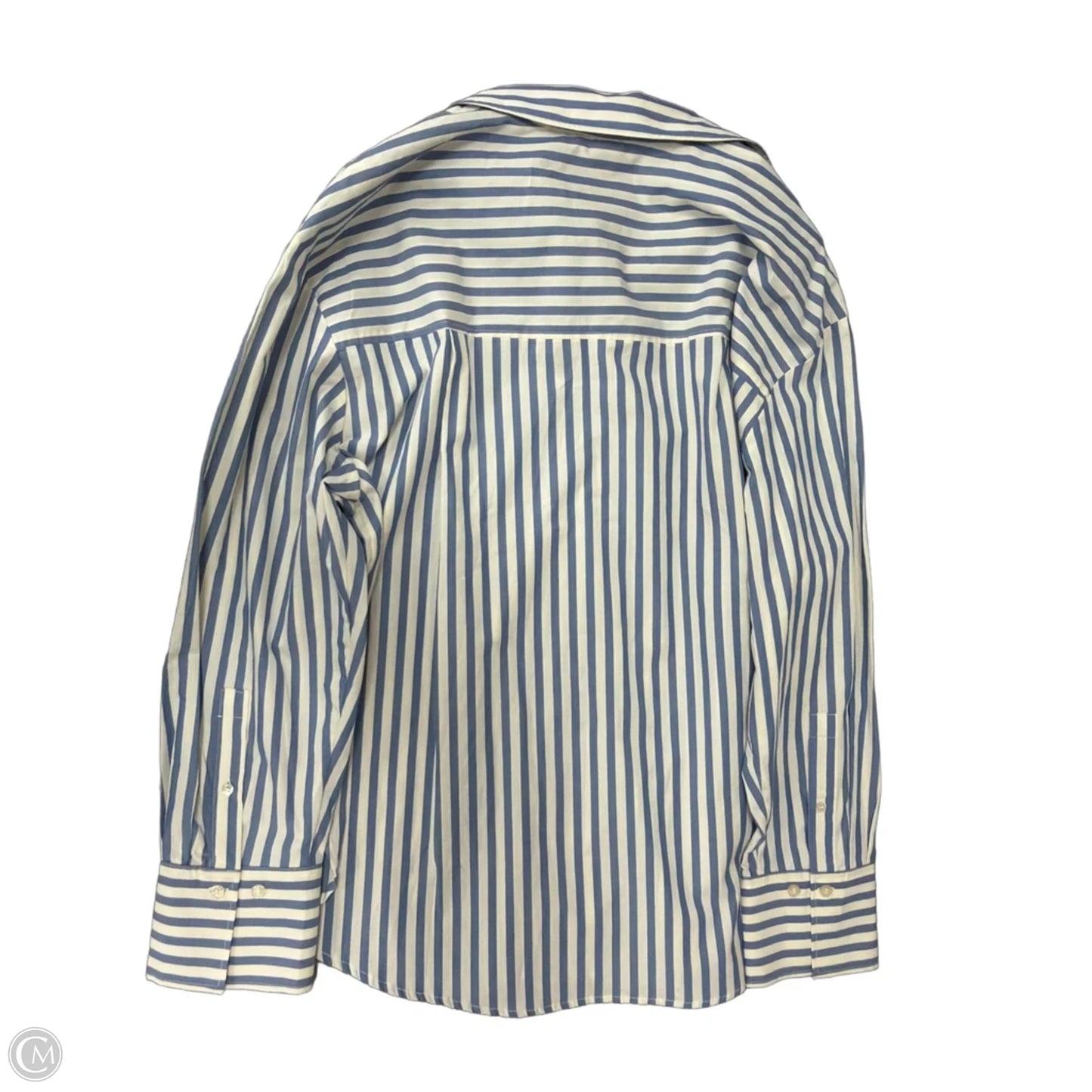 Top Long Sleeve By H&m In Striped Pattern, Size: Xl