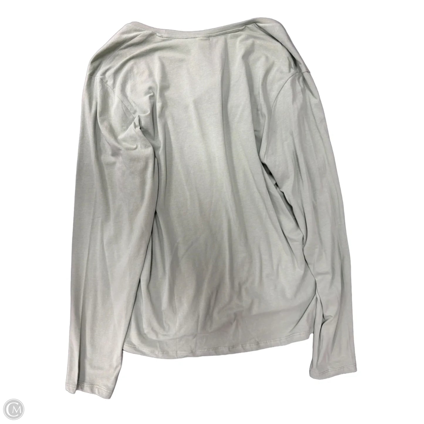 Top Long Sleeve By H&m In Green, Size: 1x