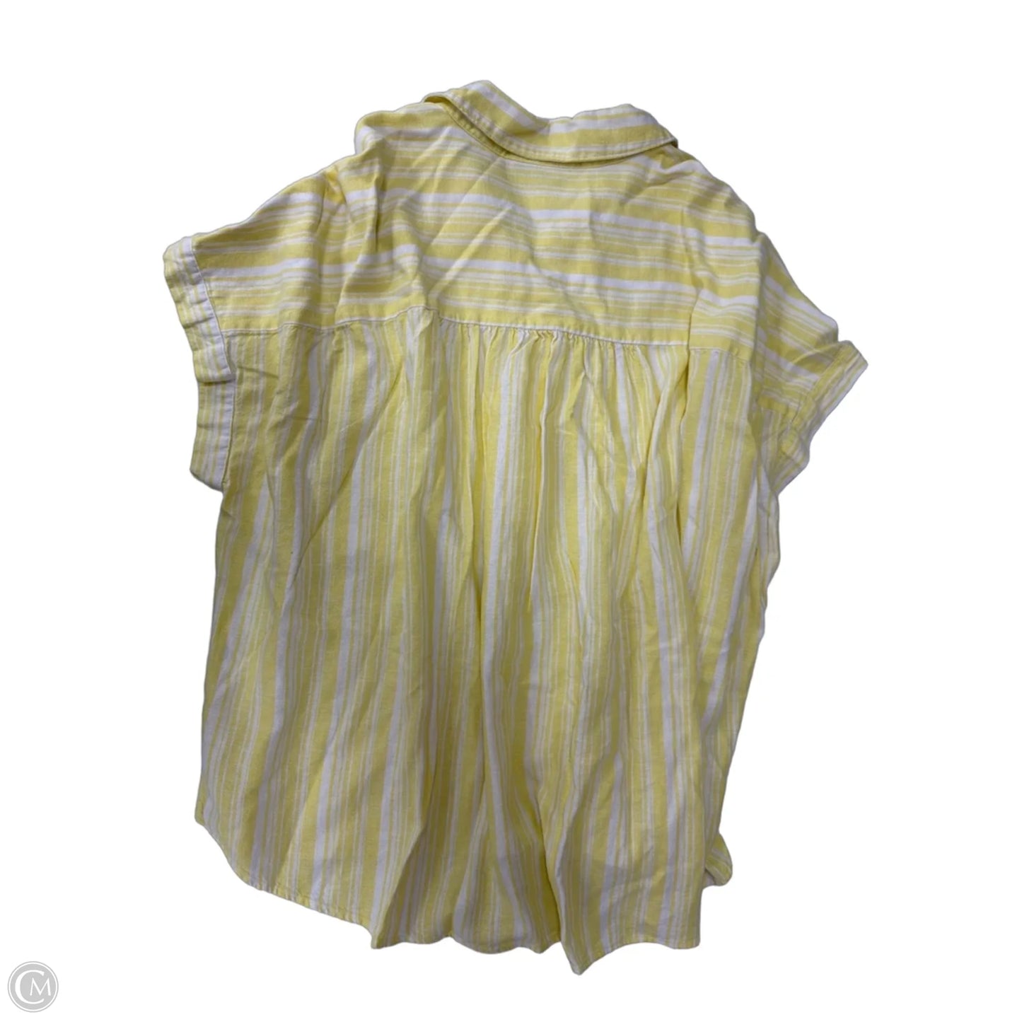 Top Sleeveless By Lane Bryant In Yellow, Size: 2x