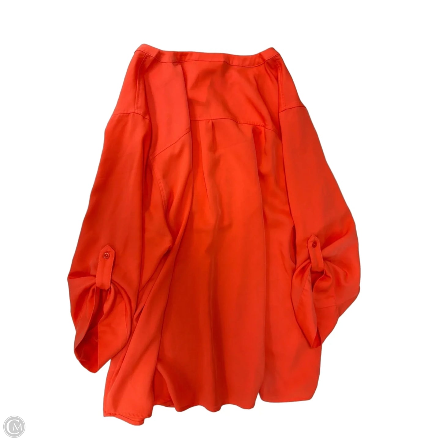 Top 3/4 Sleeve By Belle By Kim Gravel In Orange, Size: 2x