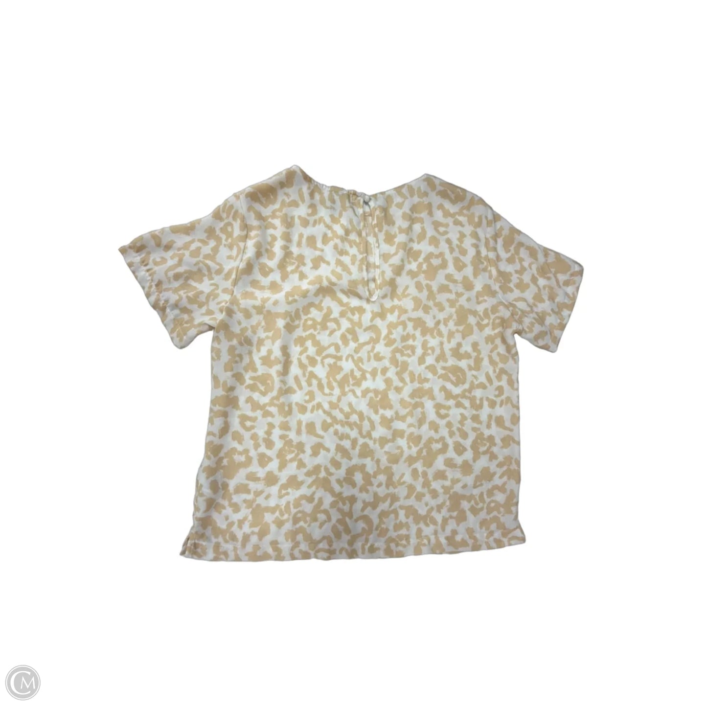 Top Short Sleeve By A New Day In Animal Print, Size: M