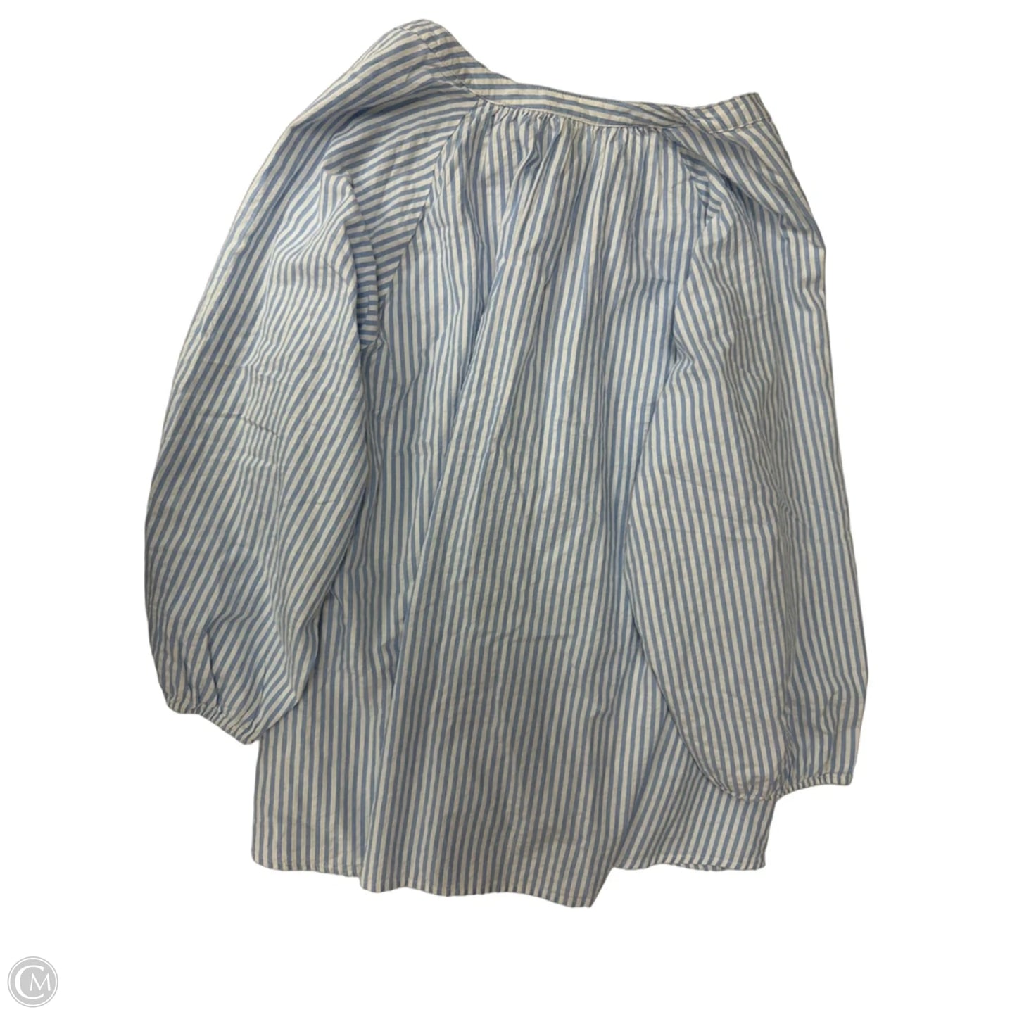 Top Long Sleeve By St Johns Bay In Striped Pattern, Size: 2x