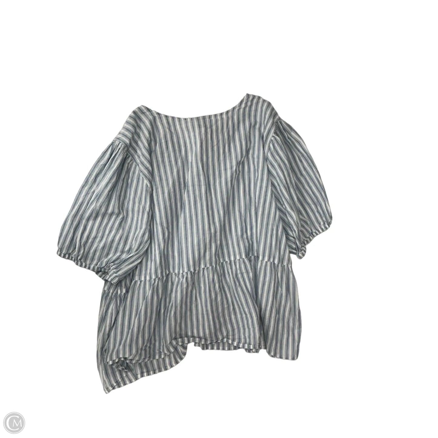Top Short Sleeve By Torrid In Striped Pattern, Size: 3x