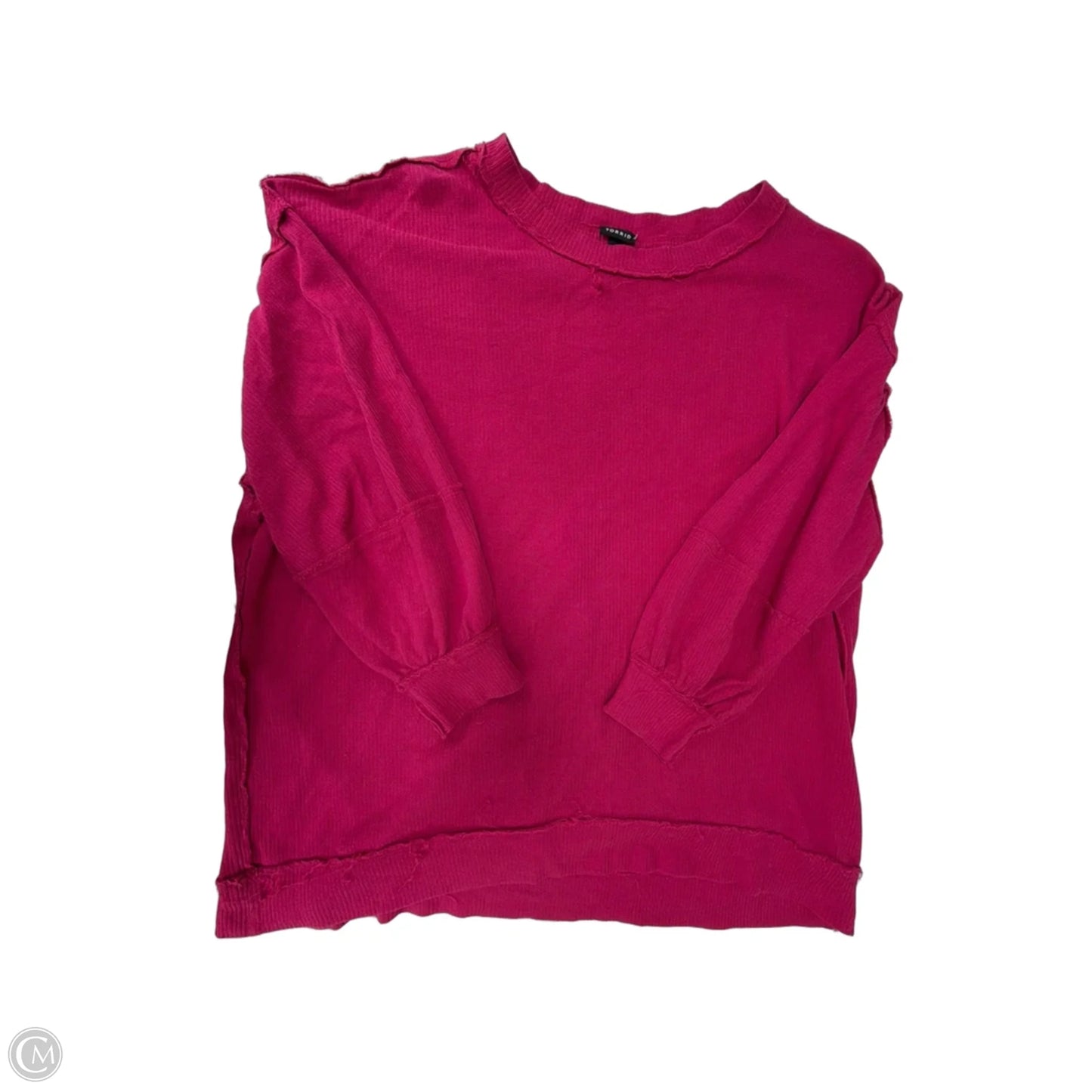 Top Long Sleeve By Torrid In Pink, Size: 3x