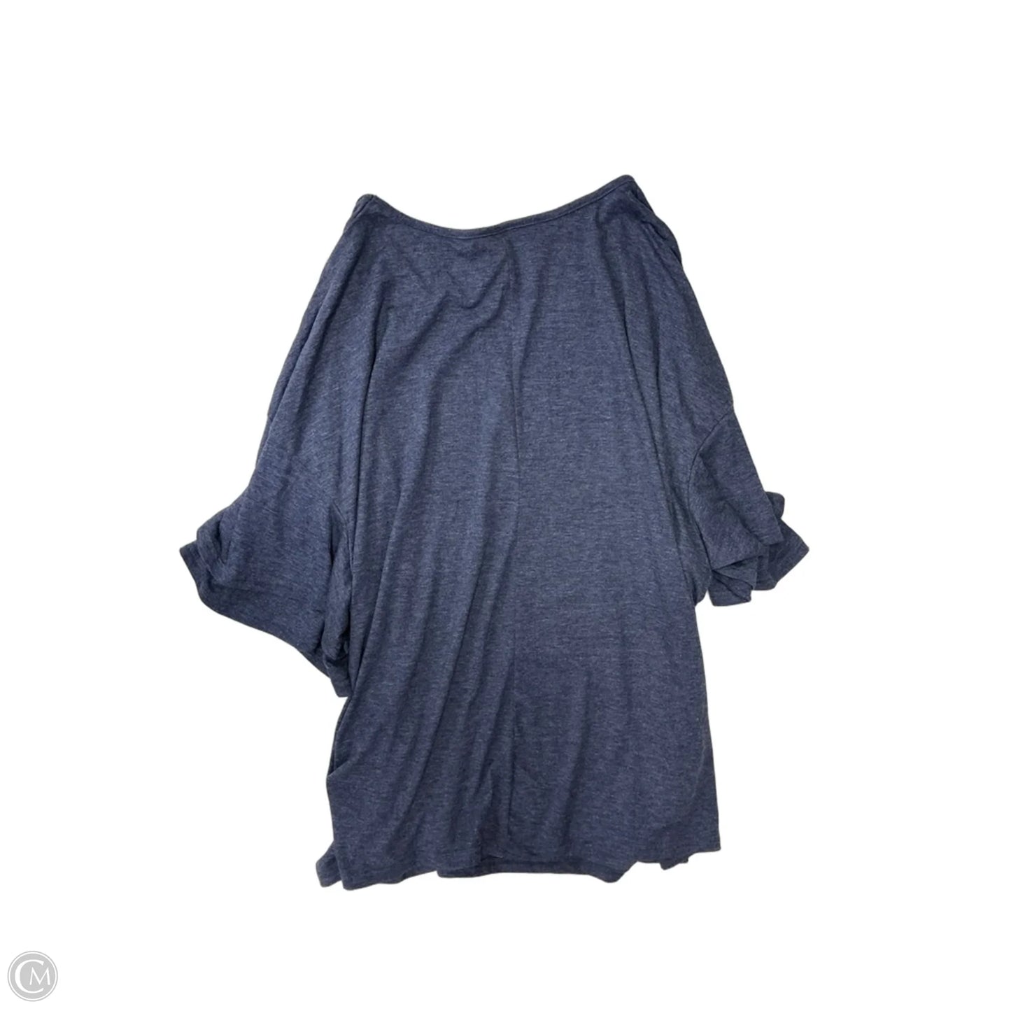 Top Short Sleeve By Emery Rose In Blue, Size: 5