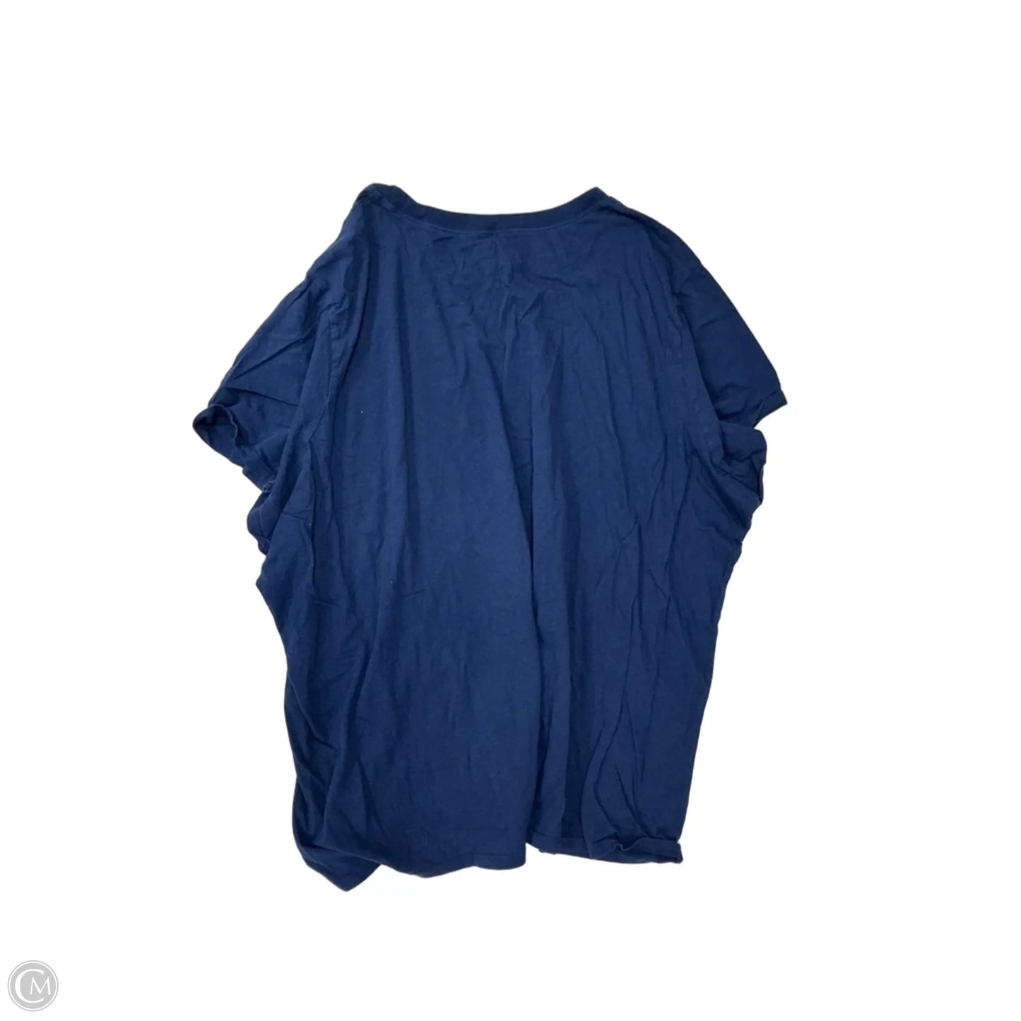 Top Short Sleeve By Torrid In Blue, Size: 4x