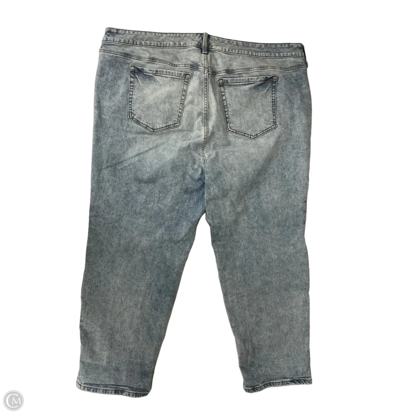 Jeans Boyfriend By Torrid In Blue Denim, Size: 22