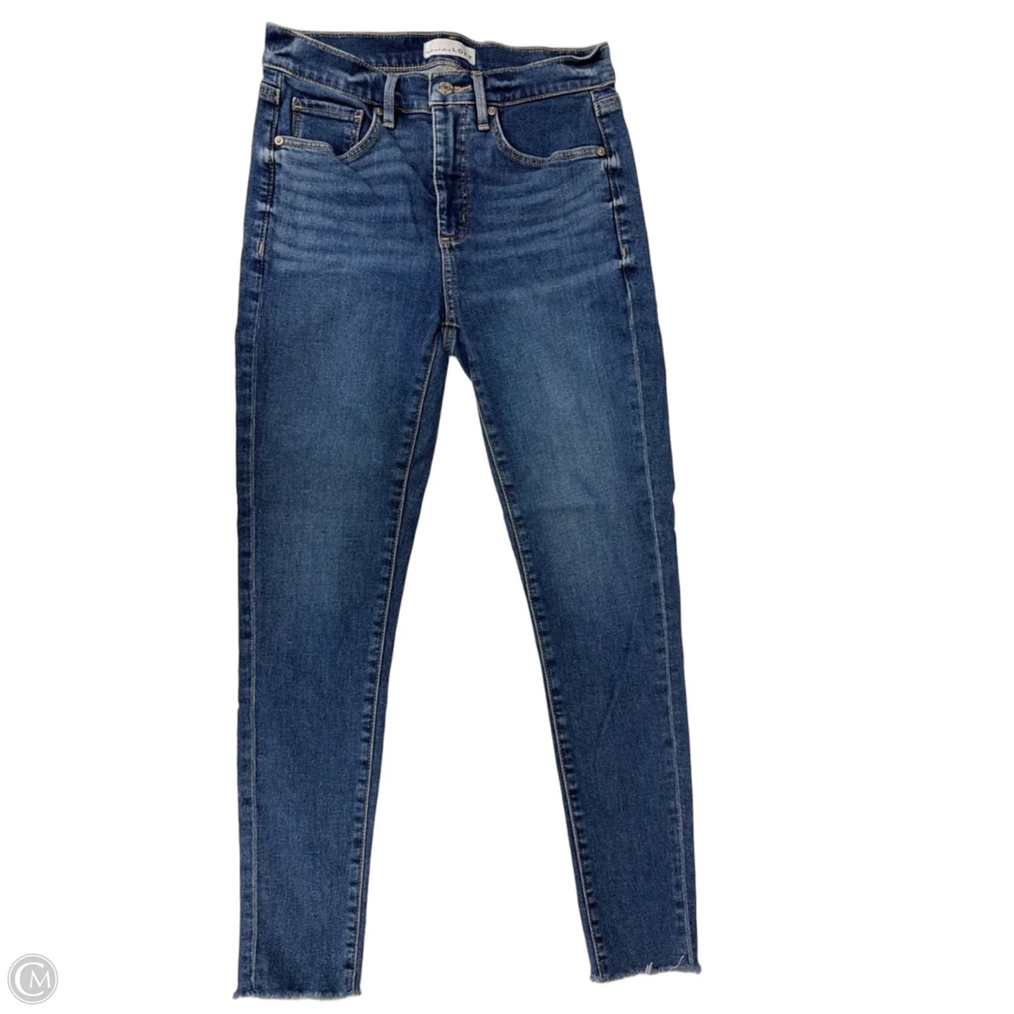 Jeans Skinny By Loft In Blue Denim, Size: 2