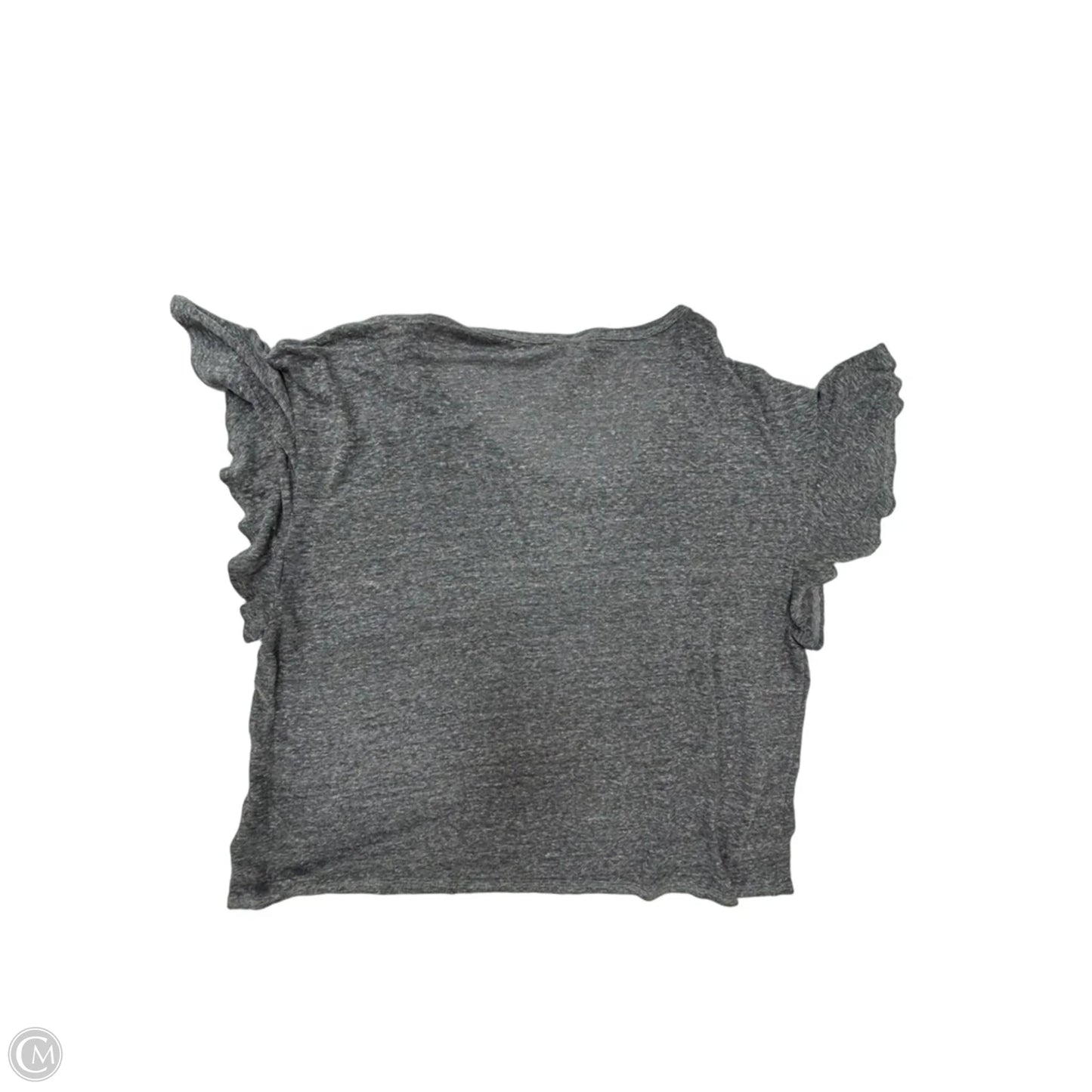 Top Short Sleeve By Old Navy In Grey, Size: Xl