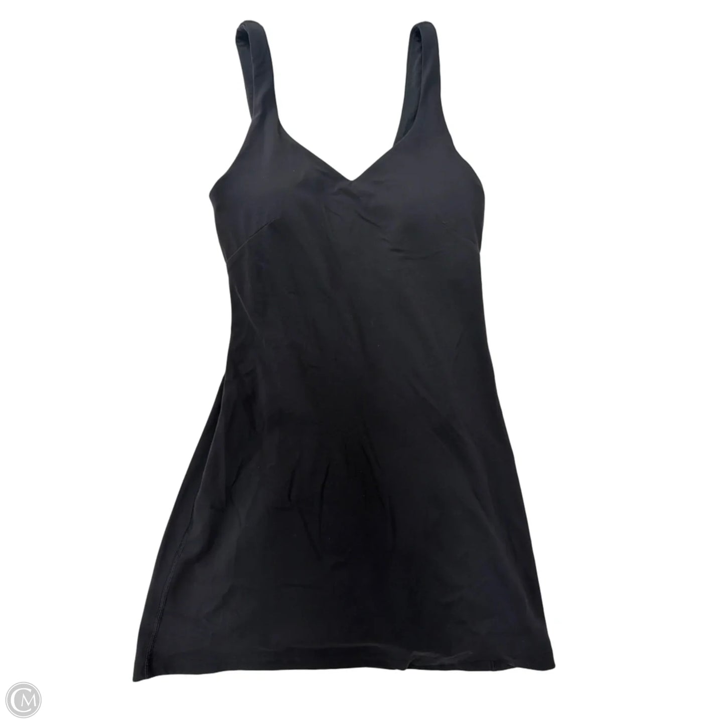 Athletic Dress By Lululemon In Black, Size: S