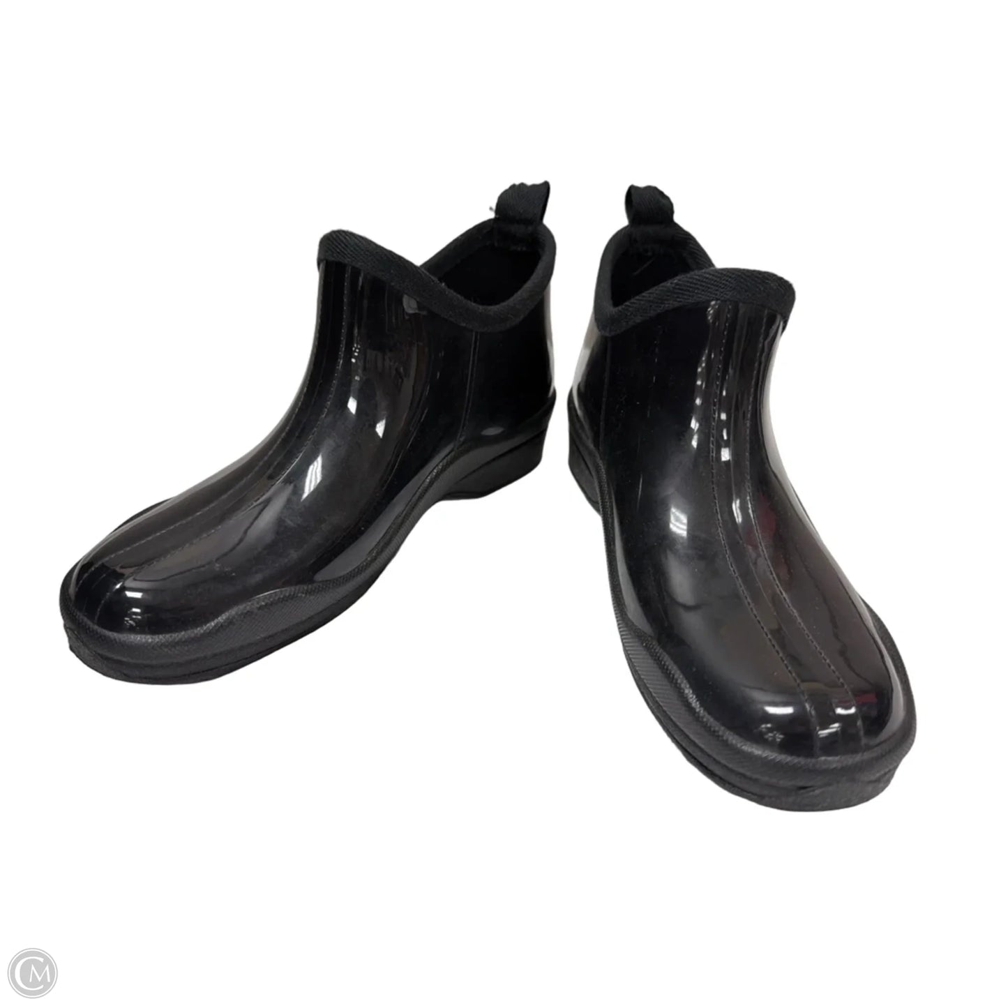 Boots Rain By Clothes Mentor In Black, Size: 10