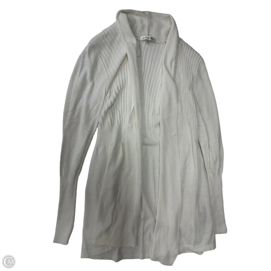 Cardigan By August Silk In White, Size: M