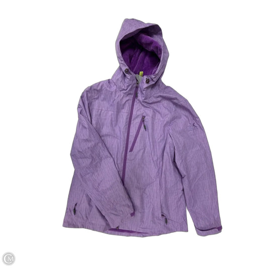 Athletic Jacket By Zero Xposure In Purple, Size: S