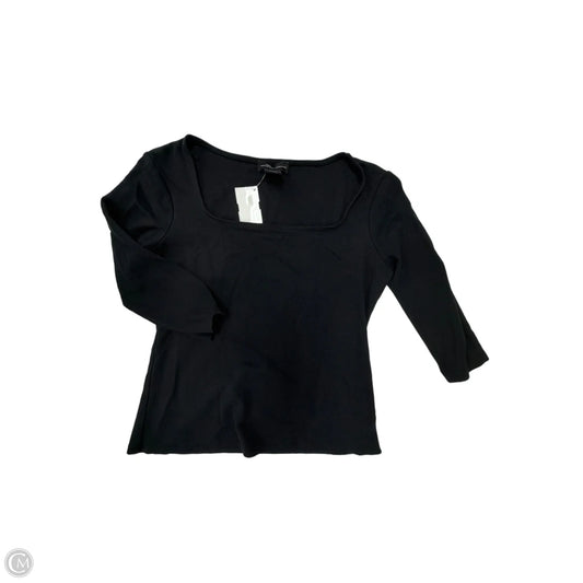 Top 3/4 Sleeve By 1.state In Black, Size: Xs