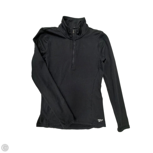 Athletic Sweatshirt Collar By Reebok In Black, Size: Xs