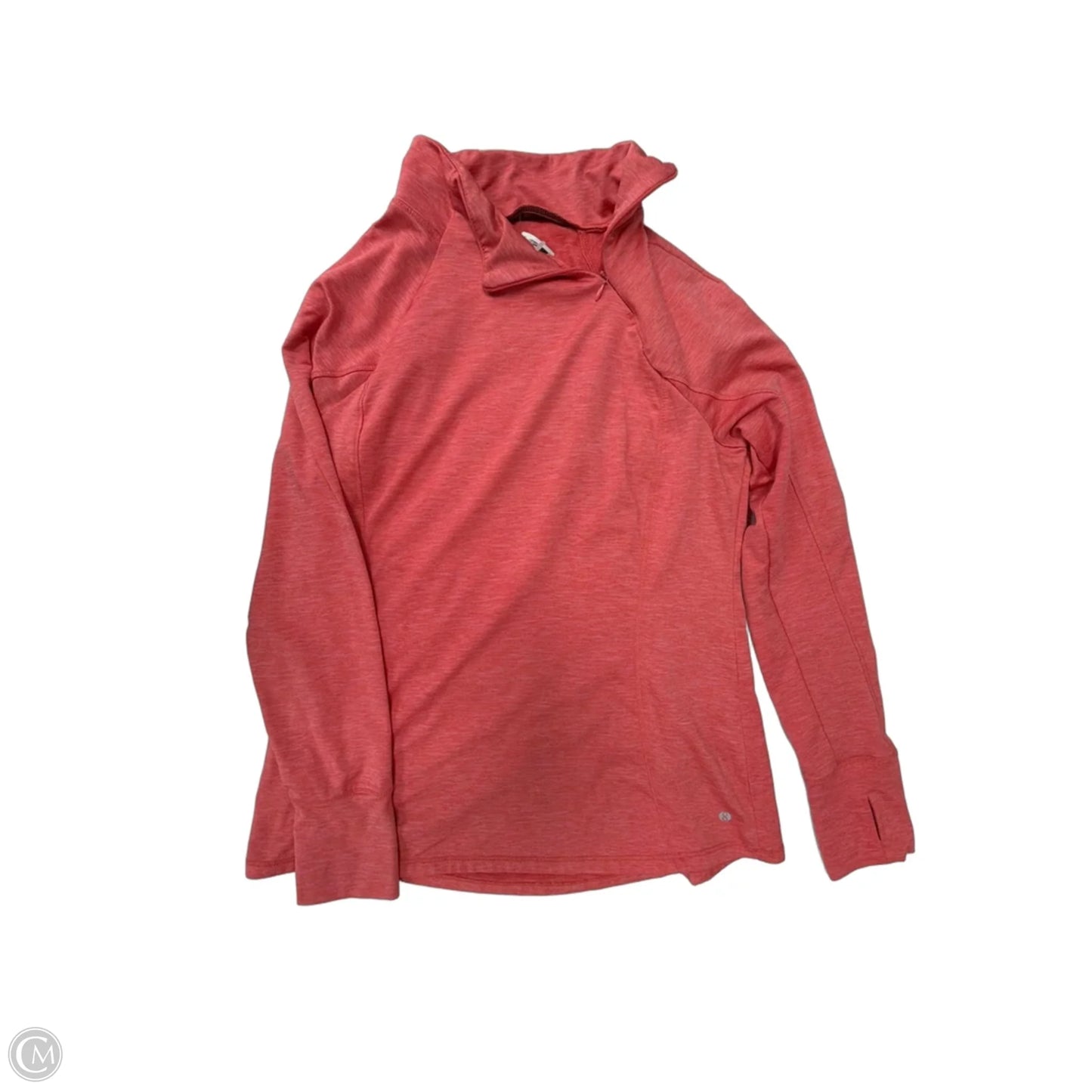 Athletic Sweatshirt Collar By Layer 8 In Pink, Size: M