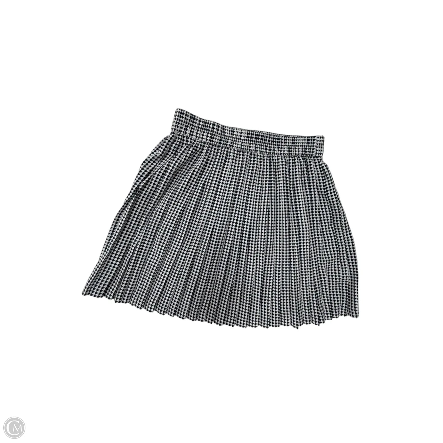 Skirt Mini & Short By Banana Republic In Blue & White, Size: S
