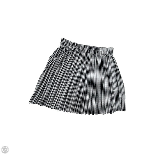 Skirt Mini & Short By Banana Republic In Blue & White, Size: S
