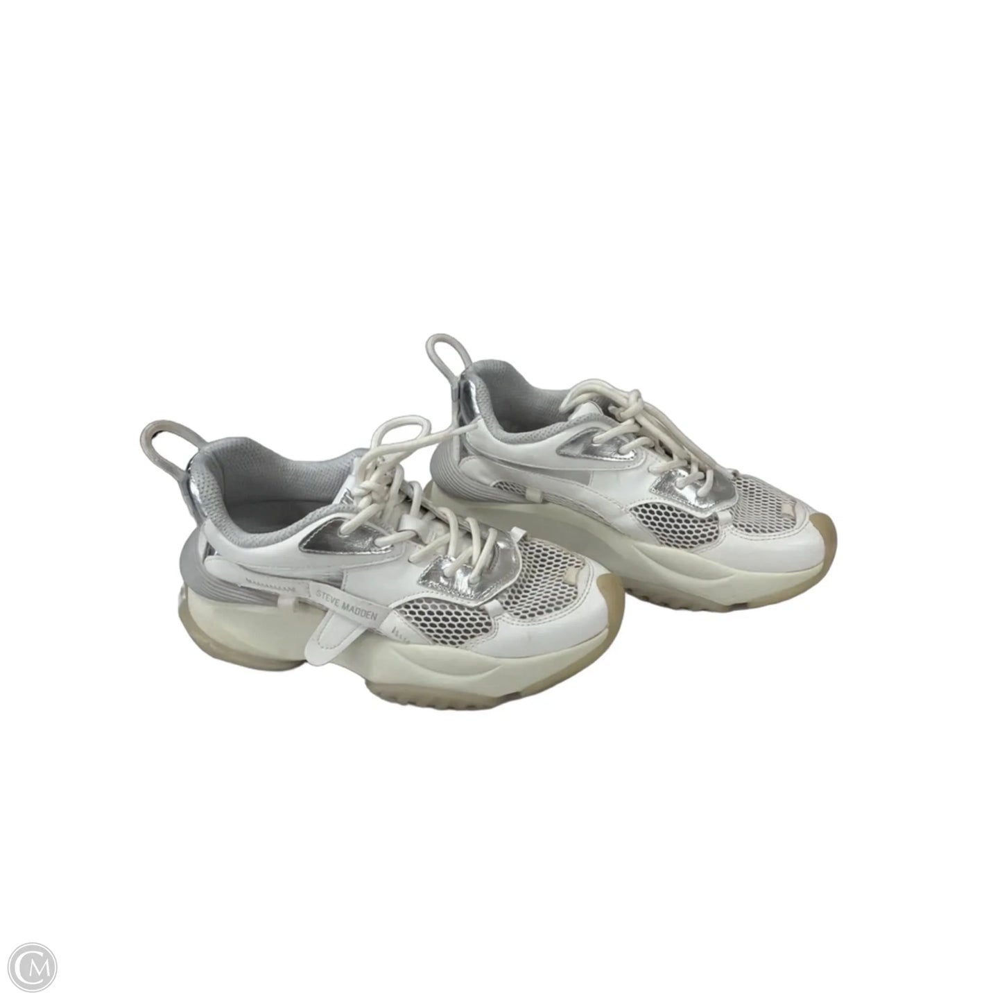 Shoes Sneakers By Steve Madden In White, Size: 7