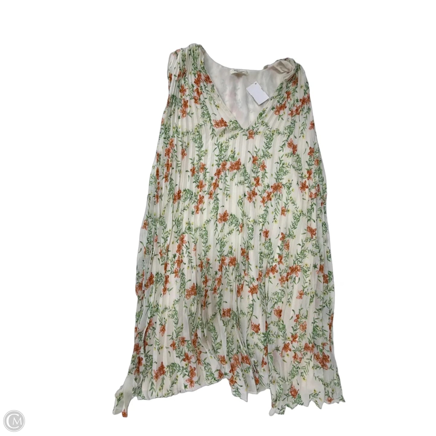 Dress Casual Midi By Max Studio In Floral Print, Size: M