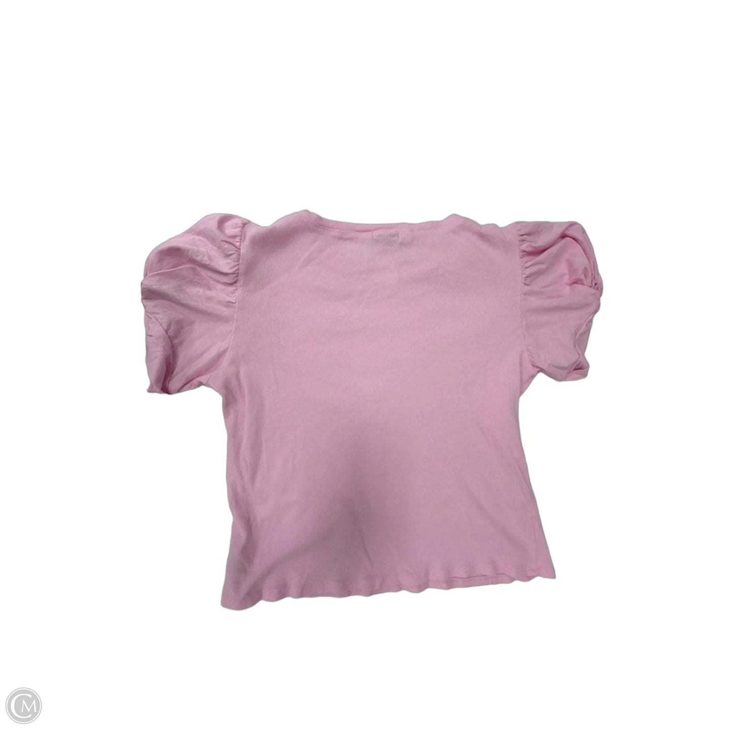 Top Short Sleeve By Vince Camuto In Pink, Size: Xl