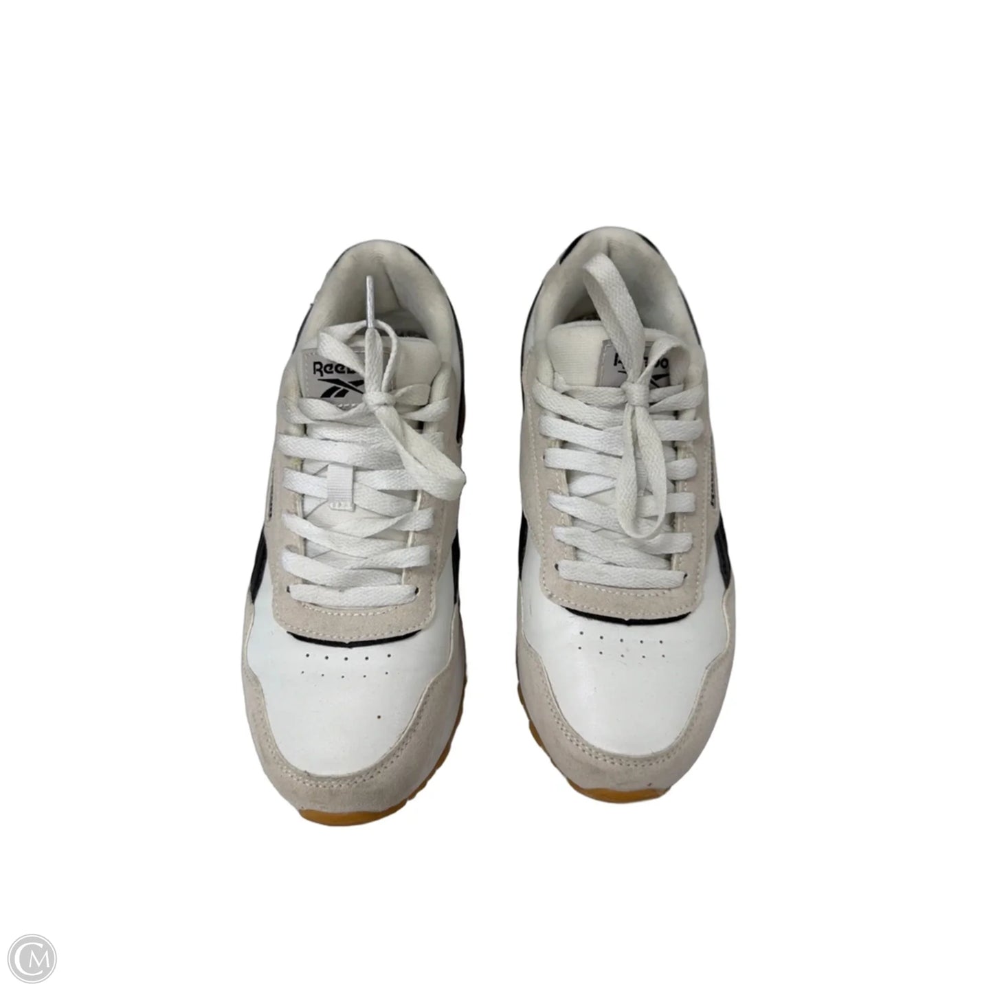 Shoes Sneakers By Reebok In Tan & White, Size: 8