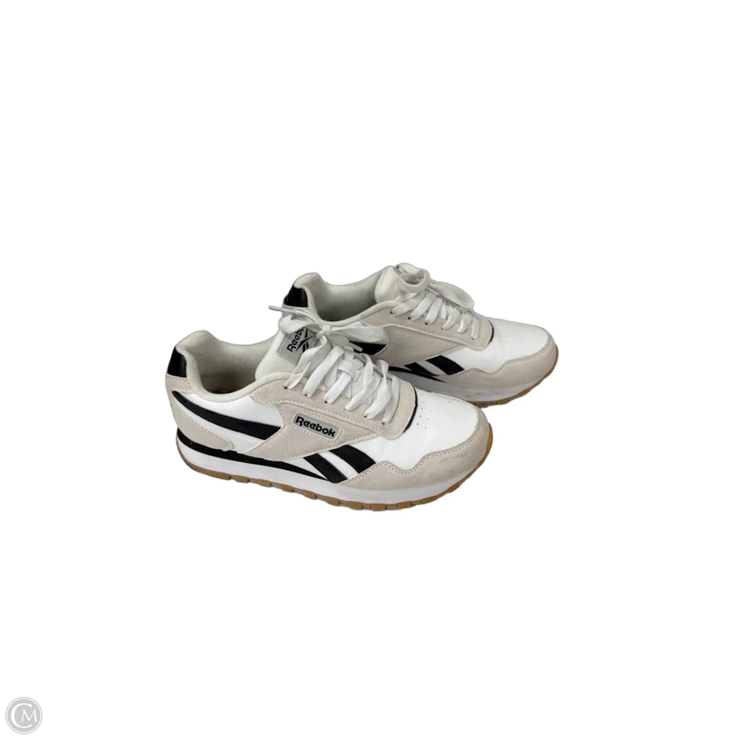 Shoes Sneakers By Reebok In Tan & White, Size: 8
